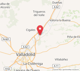 Map of Cabezón, Castille and León