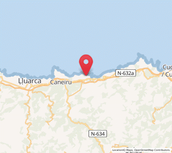 Map of Cadavedo, Asturias
