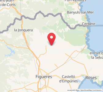 Map of Cagaloca, Catalonia