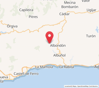 Map of Calarillo, Andalusia