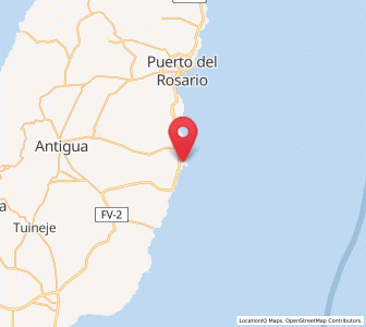 Map of Caleta de Fuste, Canary Islands