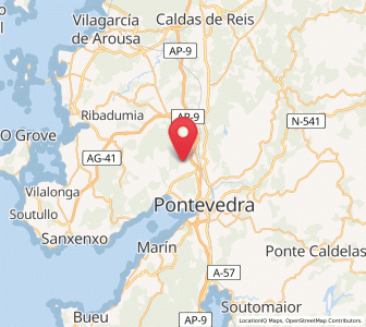 Map of Campañó, Galicia