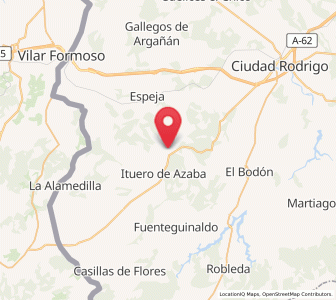 Map of Campillo de Azaba, Castille and León