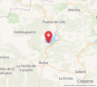 Map of Campillo, Castille and León