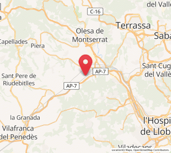 Map of Ca'n Bargalló, Catalonia