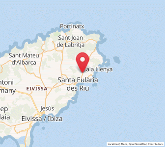 Map of Can Codolar, Balearic Islands