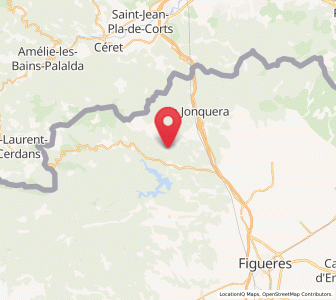Map of Can Genís, Catalonia