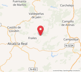Map of Cañada de Alcalá, Andalusia