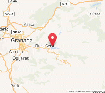Map of Canales, Andalusia