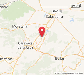 Map of Canara, Murcia