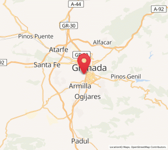 Map of Cañaveral, Andalusia