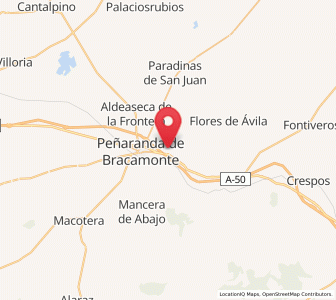 Map of Cantaracillo, Castille and León