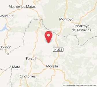 Map of Cap de Barranch, Valencia