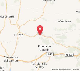 Map of Caracenilla, Castille-La Mancha