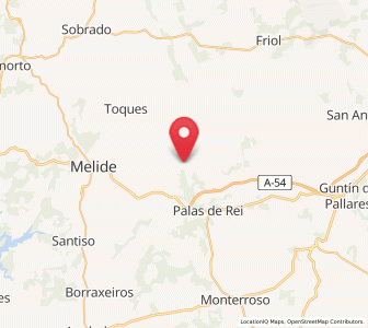 Map of Carballal, Galicia
