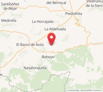 Map of Cardenal, Castille and León