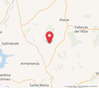 Map of Carpio-Medianero, Castille and León