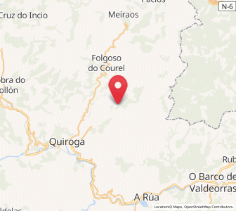 Map of Casa do Vello, Galicia