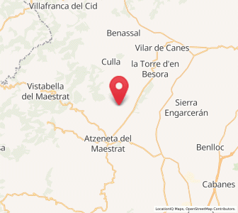 Map of Casa-Lluna, Valencia