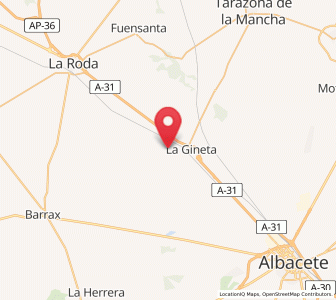 Map of Casa Zapata, Castille-La Mancha