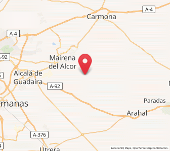 Map of Casablanca, Andalusia