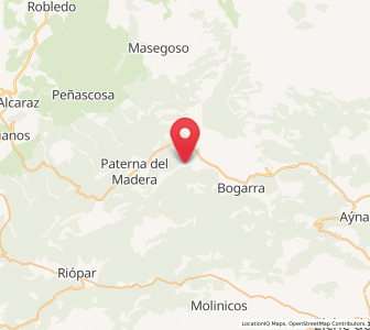 Map of Casarrosa, Castille-La Mancha