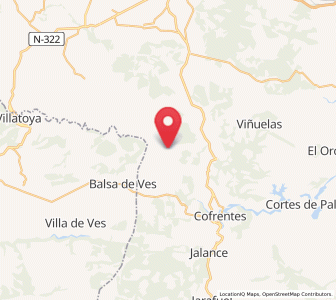 Map of Casas del Río, Valencia