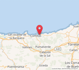 Map of Casasola, Cantabria