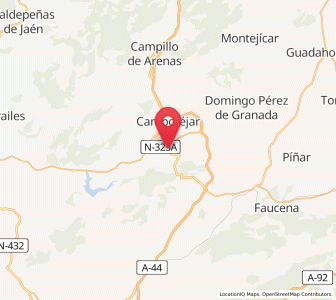Map of Caserío Balagar, Andalusia