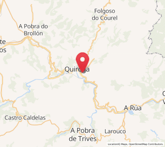 Map of Caspedro, Galicia
