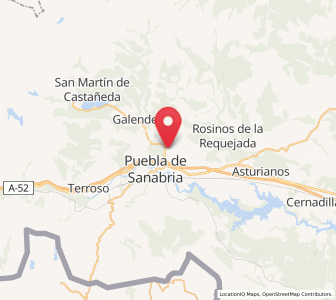 Map of Castellanos, Castille and León
