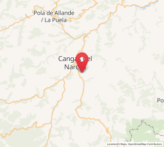 Map of Castro de Limés, Asturias