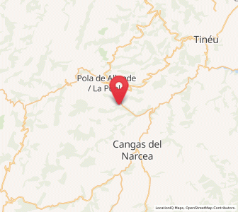 Map of Celón, Asturias