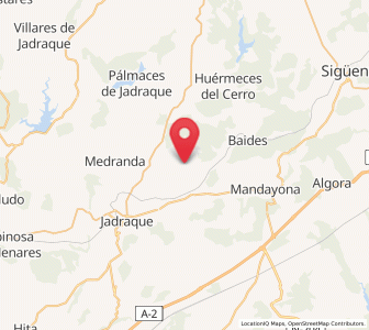 Map of Cendejas de la Torre, Castille-La Mancha