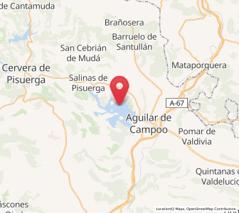 Map of Cenera de Zalima, Castille and León