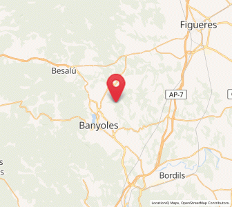 Map of Centenys, Catalonia