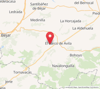 Map of Cereceda, Castille and León
