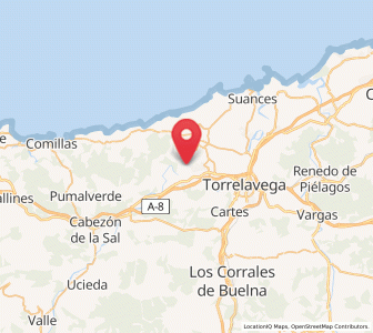 Map of Cerrazo, Cantabria