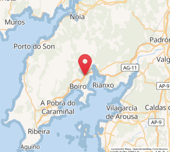Map of Cespón, Galicia