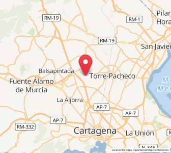 Map of Chacón, Murcia
