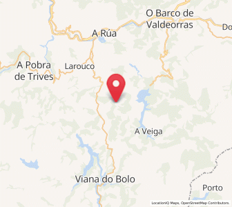 Map of Chao das Donas, Galicia