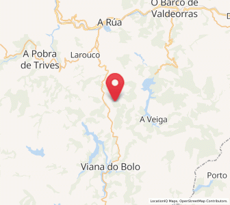 Map of Chao de Castro, Galicia
