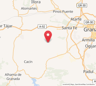 Map of Chimeneas, Andalusia