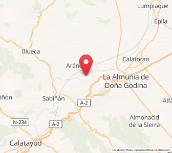 Map of Chodes, Aragon