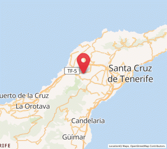 Map of Ciudad de Waque, Canary Islands