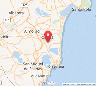 Map of Ciudad Quesada, Valencia