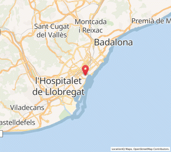 Map of Ciutat Vella, Catalonia