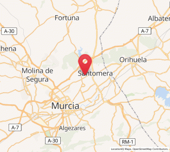 Map of Cobatillas, Murcia