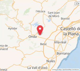 Map of Colador, Valencia