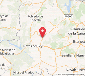 Map of Colmenar del Arroyo, Madrid